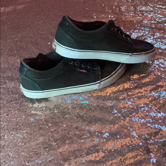 Genuine Black Vans in medium condition - Picture 2 of 3